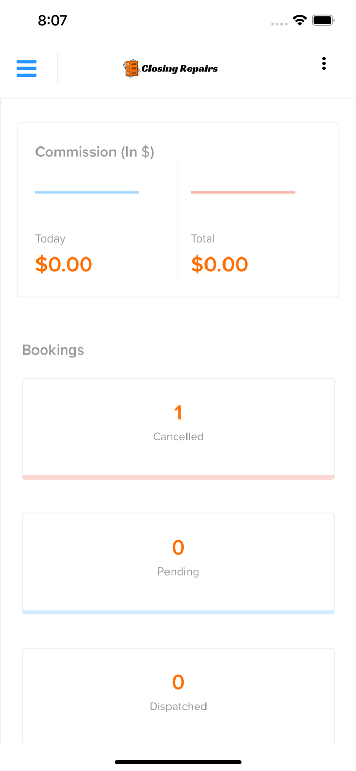 Closing Repairs - Providers