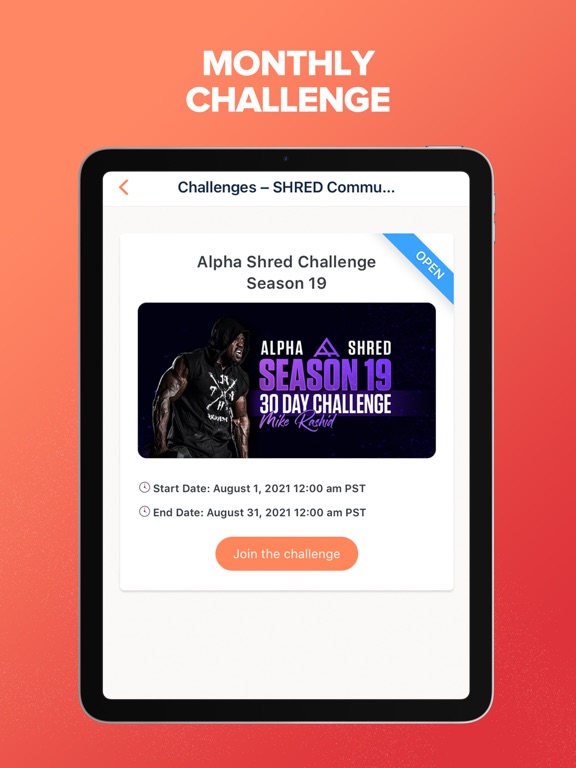 Alpha Shred Fitness Challengeのおすすめ画像4