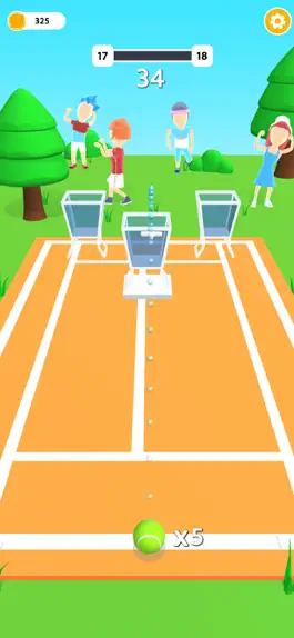 Game screenshot Tennis Bouncing Master 3D apk