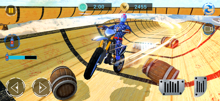 Superhero Spider Stunt Bike 2