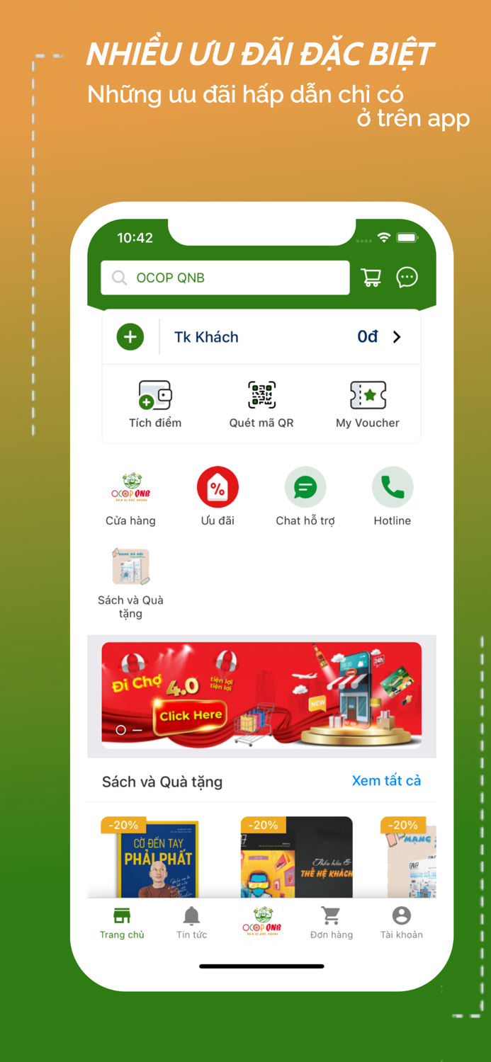 OCOP QNB - Bản vị quê hương