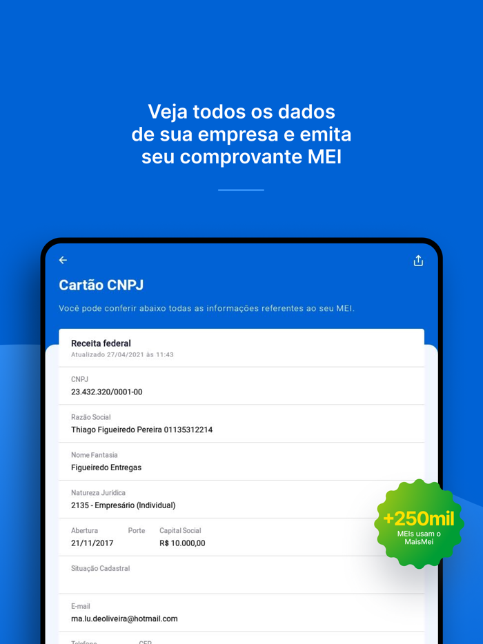 MaisMEI gerencie seu CNPJ MEI