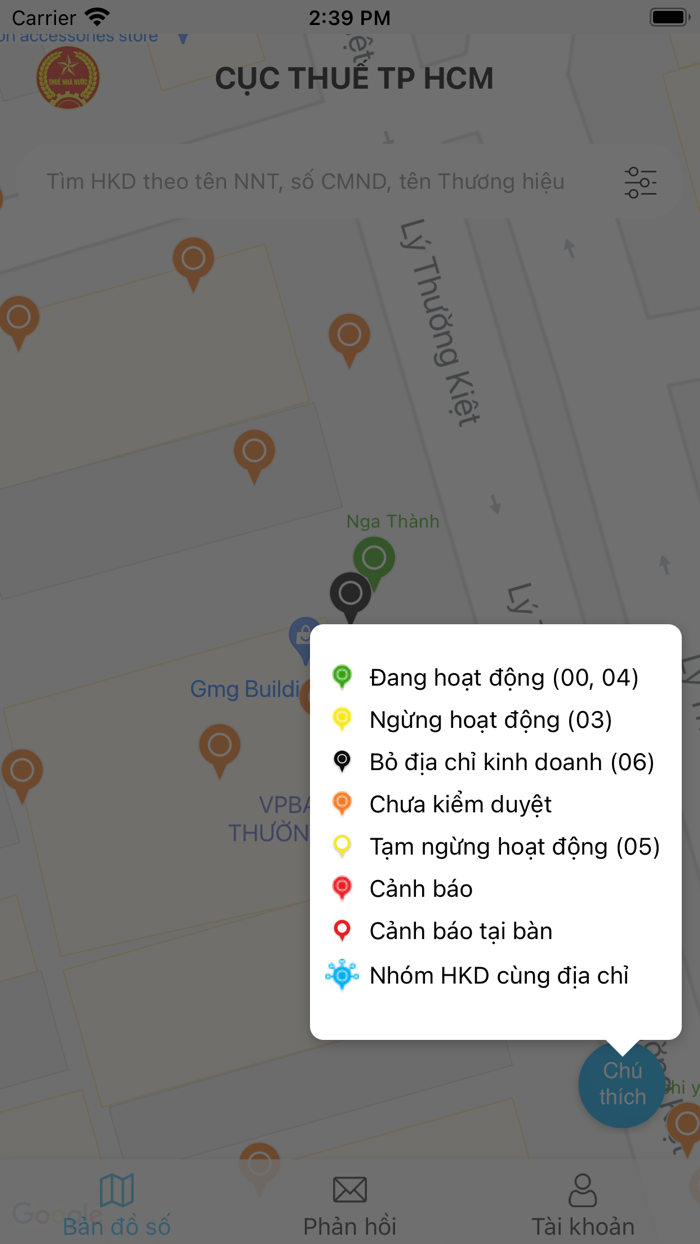Bản Đồ Số HKD