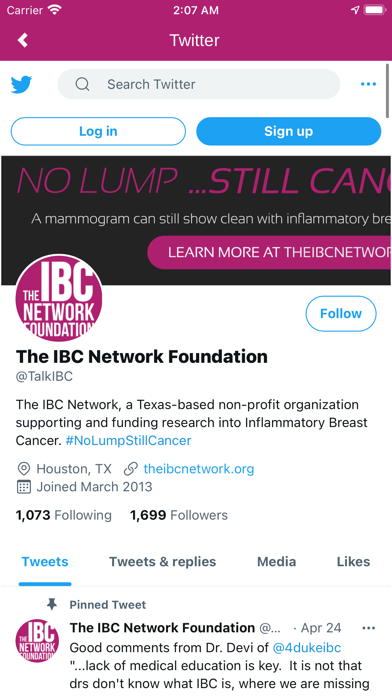 The IBC Network Foundation screenshot 3