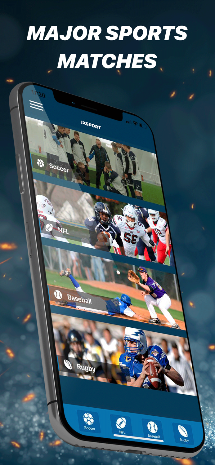 1x Bet – mobile sport events