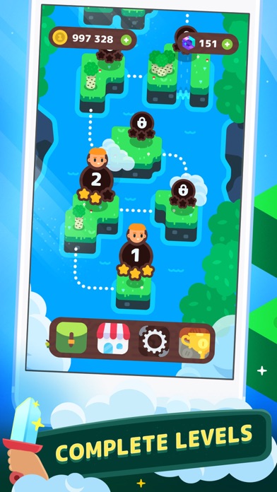 Home Island - Action Puzzle screenshot 2
