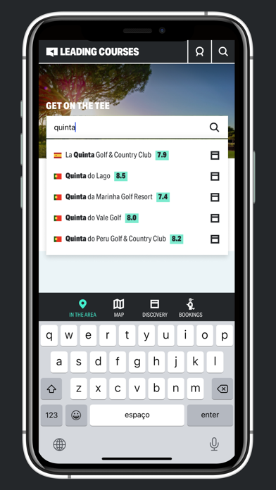 Leading Courses: golf courses screenshot 2