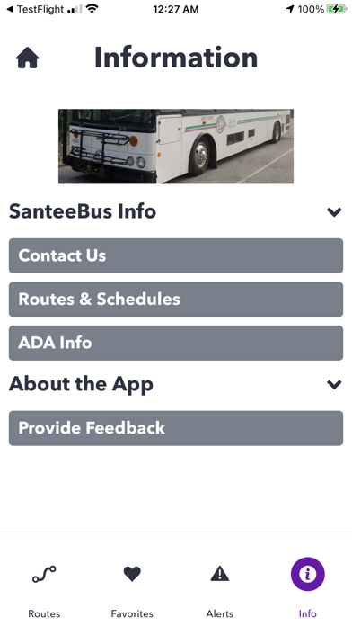 SanteeBus screenshot 2