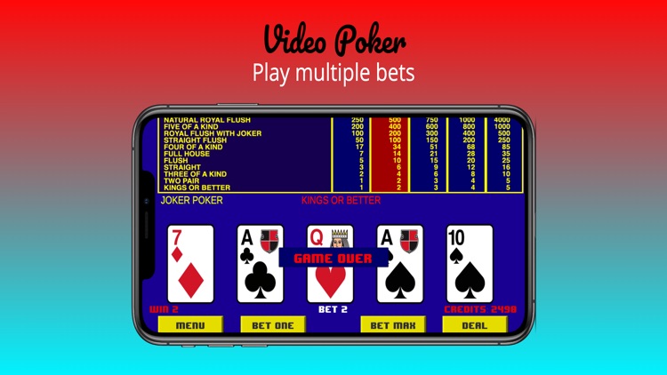 Classic Video Poker Deluxe