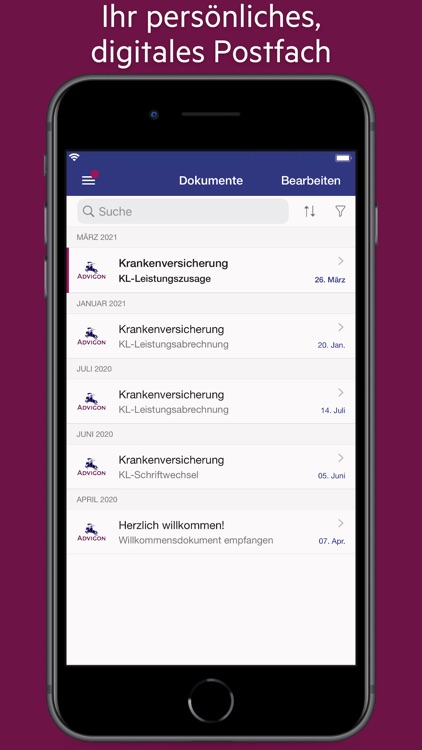 Advigon RechnungsApp screenshot-4