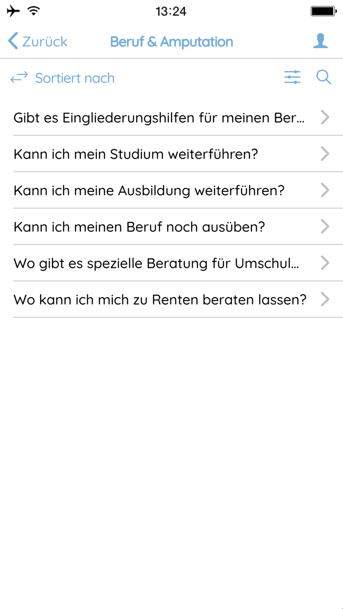 Amputation - was nun?