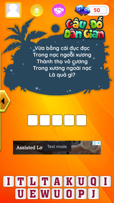 How to cancel & delete Cau do dan gian:Do vui Daily Riddle Word Puzzle from iphone & ipad 4