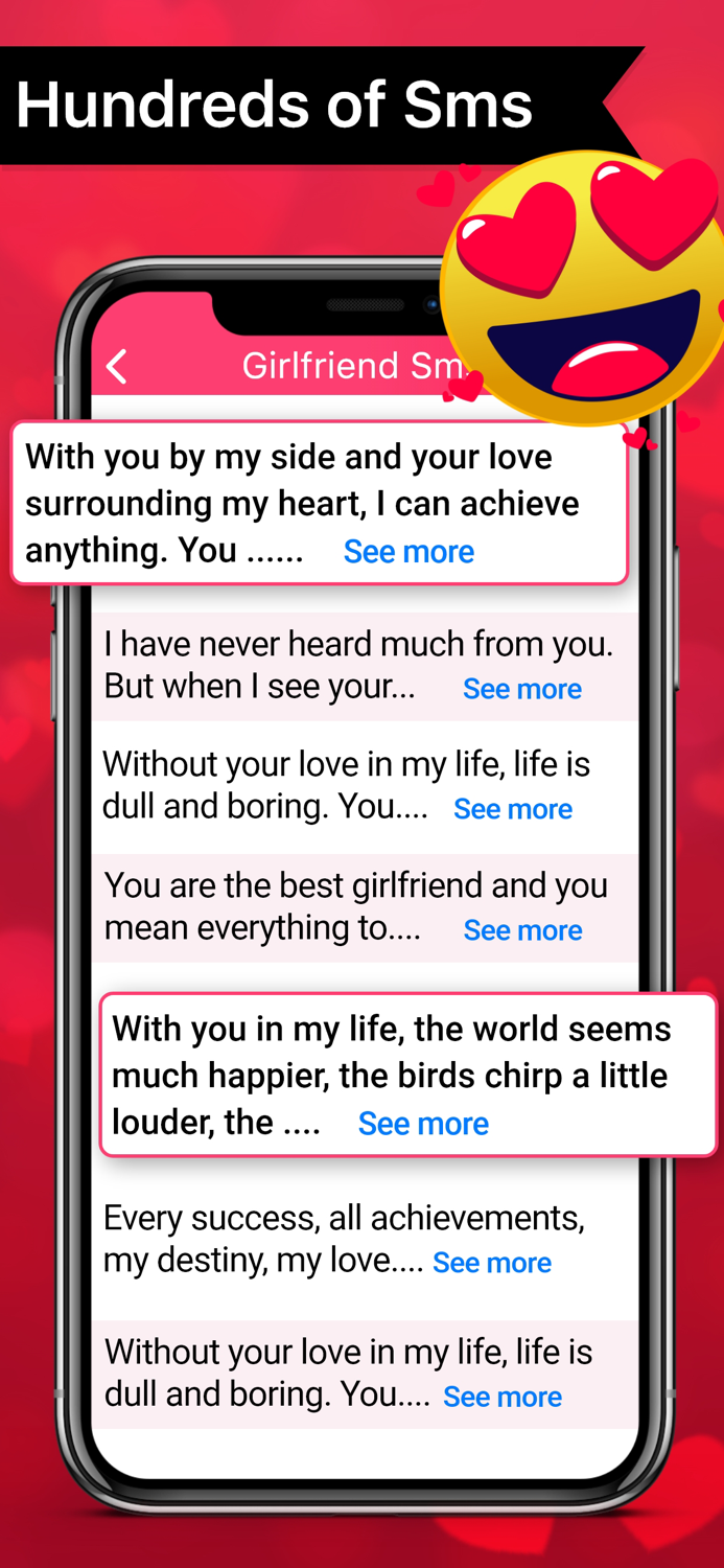 thông điệp lãng mạn, tình yêu