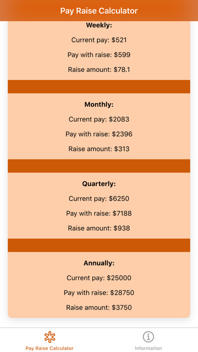 Pay Calculator Plus screenshot 2