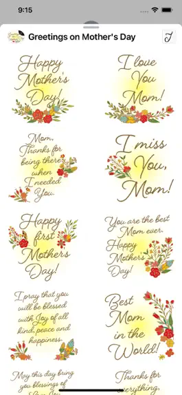 Game screenshot Greetings on Mother's Day apk