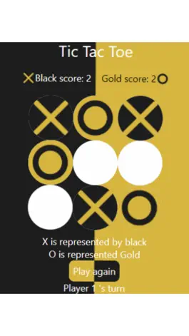 Game screenshot Tic Tac Toe Black and Gold hack