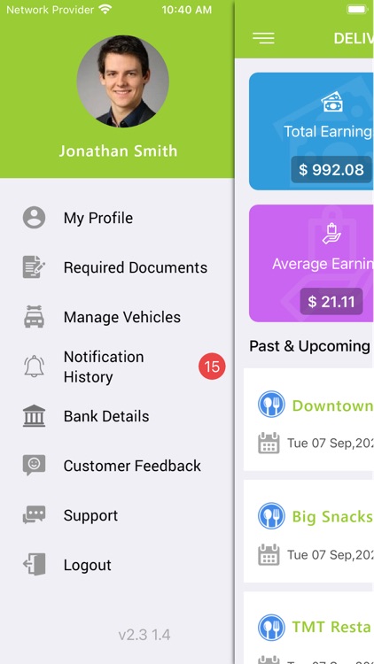 DeliverEats Driver screenshot-5