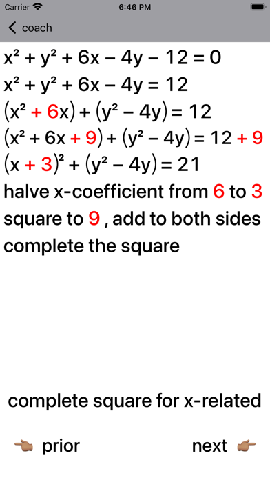 How to cancel & delete Circles and Equations from iphone & ipad 4