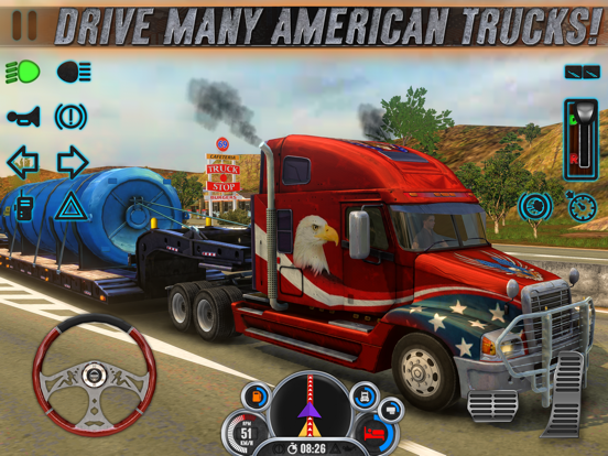Truck Simulator USA Evolution iPad app afbeelding 1