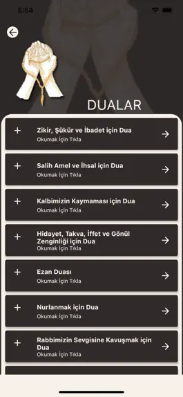 Game screenshot Peygamber Efendimizden Dualar apk