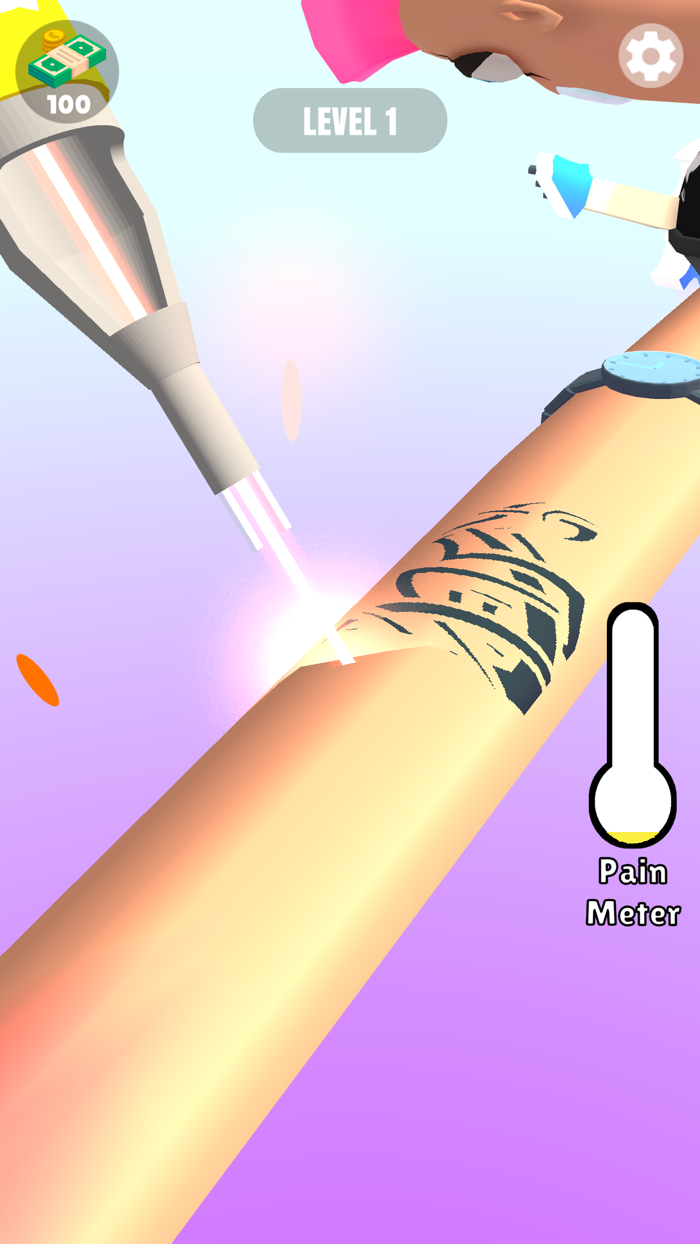 Tattoo Remover 3D