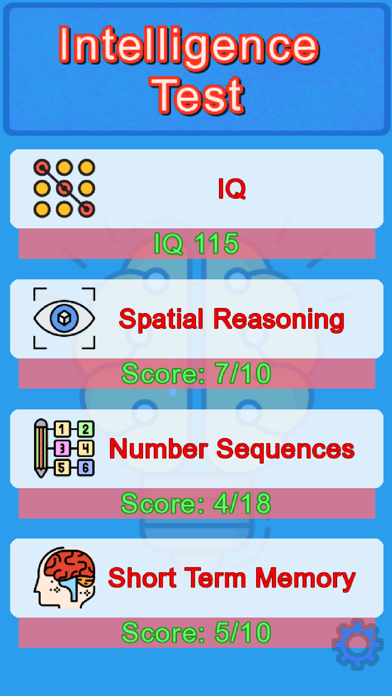 Intelligence Test screenshot 3