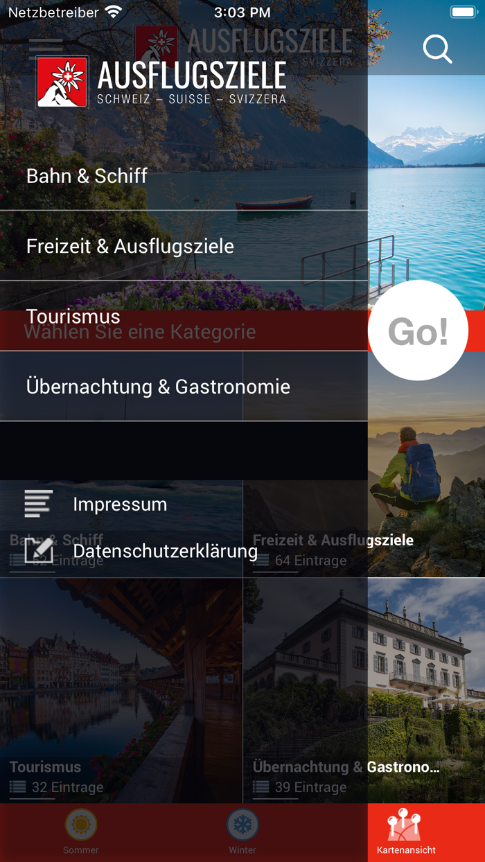 Ausflugsziele Schweiz
