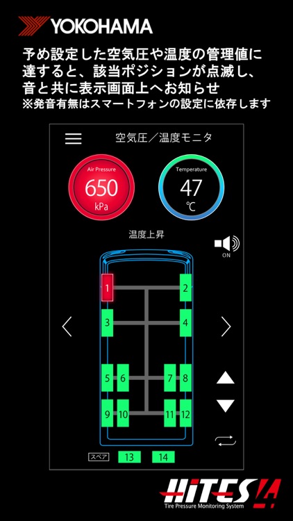 HiTES4表示アプリ