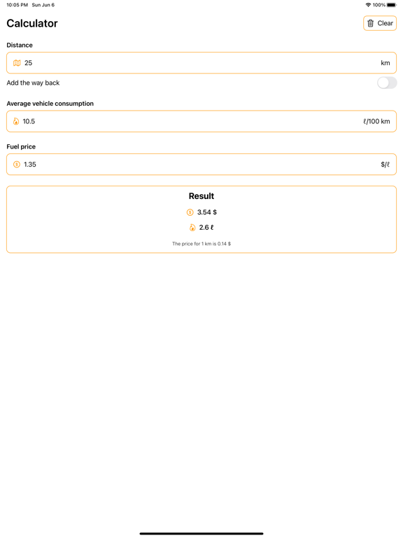 Télécharger Fuel Trip Calculator pour iPhone / iPad sur l'App Store