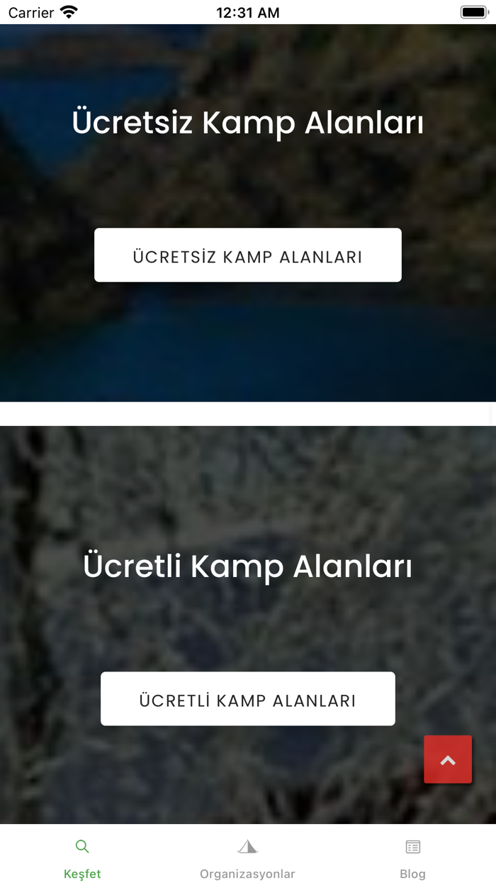 Camping Turkey - Kamp Alanları