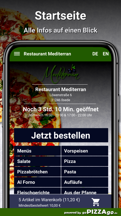 Restaurant Mediterran Ilsede screenshot 2