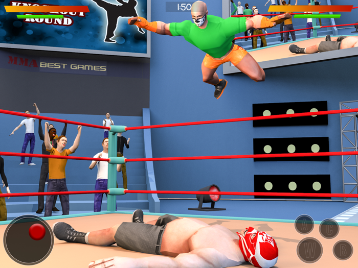 Wrestling Games Real Fight 3D