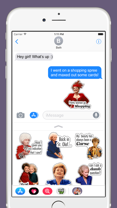 How to cancel & delete Golden Girls Stickers from iphone & ipad 2