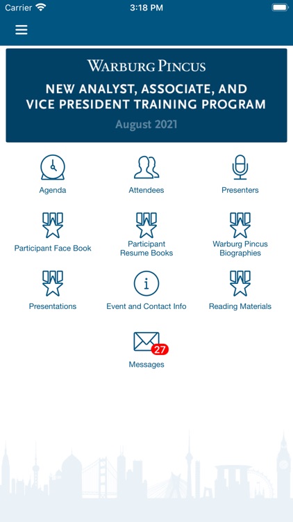 Warburg Pincus Events