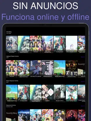 Screenshot 2 AnimeShon: Anime List Series iphone