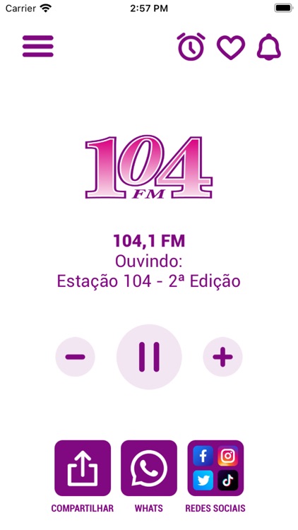 Rádio 104 FM - 104,1 FM