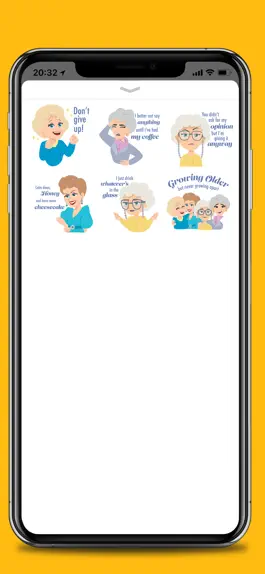 Game screenshot Golden Girls Promo Stickers hack