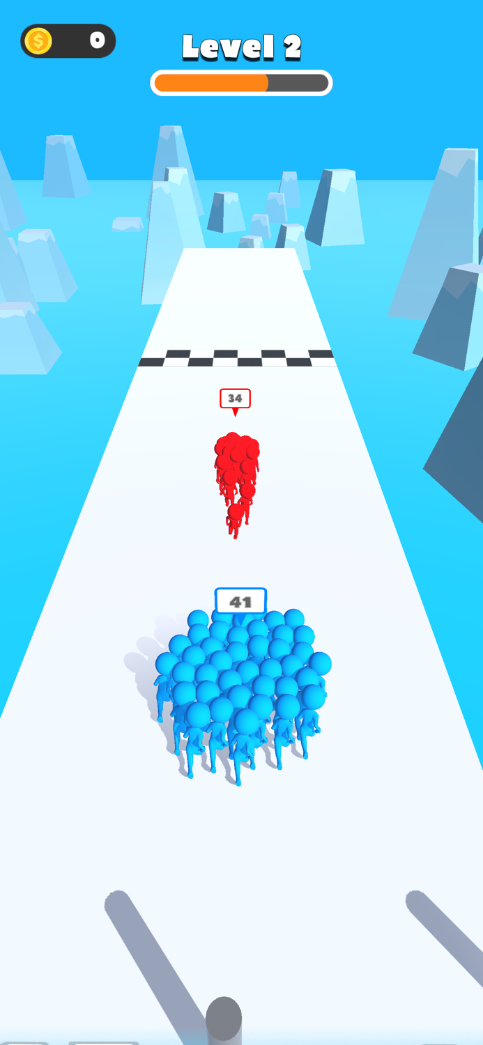 Count Runner 3D -Collect Crowd