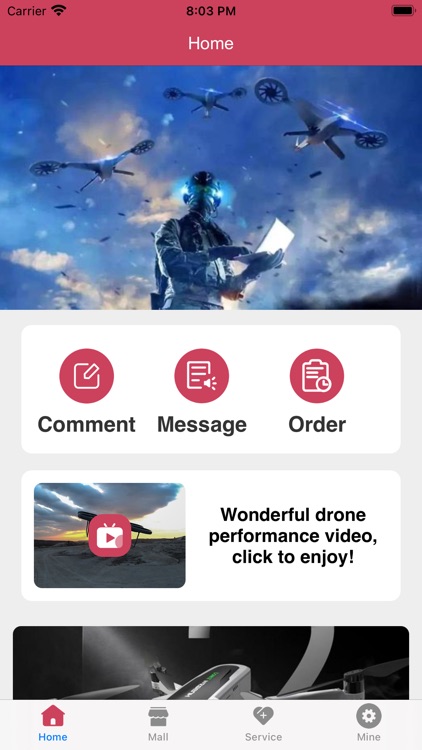 Brand Drone Theme Mall
