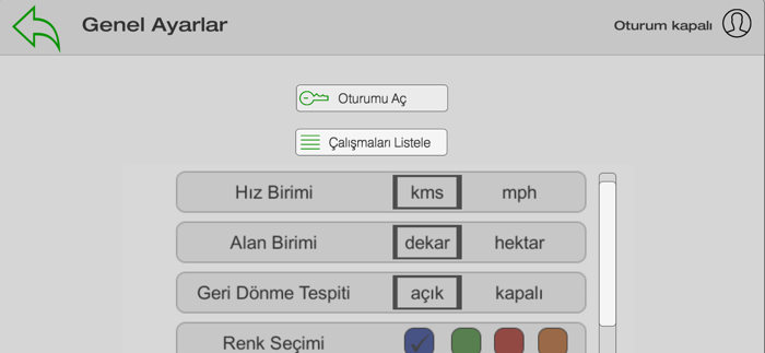 Rota Traktör Hizalama Sistemi