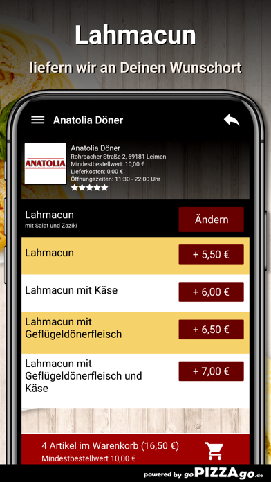 Anatolia Döner Leimen screenshot 6