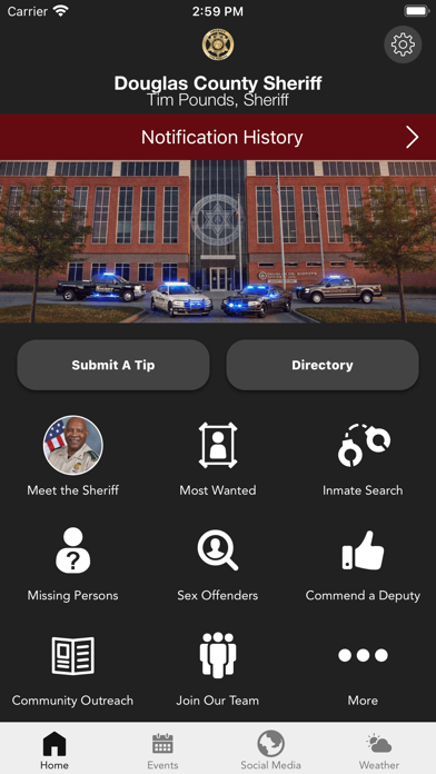 How to cancel & delete DC Sheriff GA Mobile from iphone & ipad 1