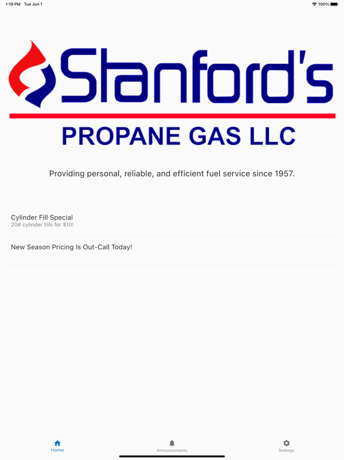 Stanfords Propane Gas