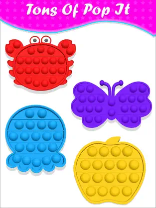 Screenshot 2 Pop it fidget toy calming Game iphone