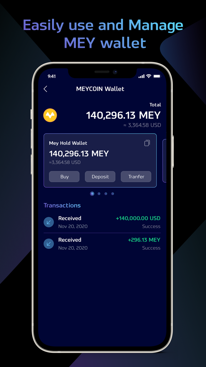MEYCOIN - Safe trading MEY