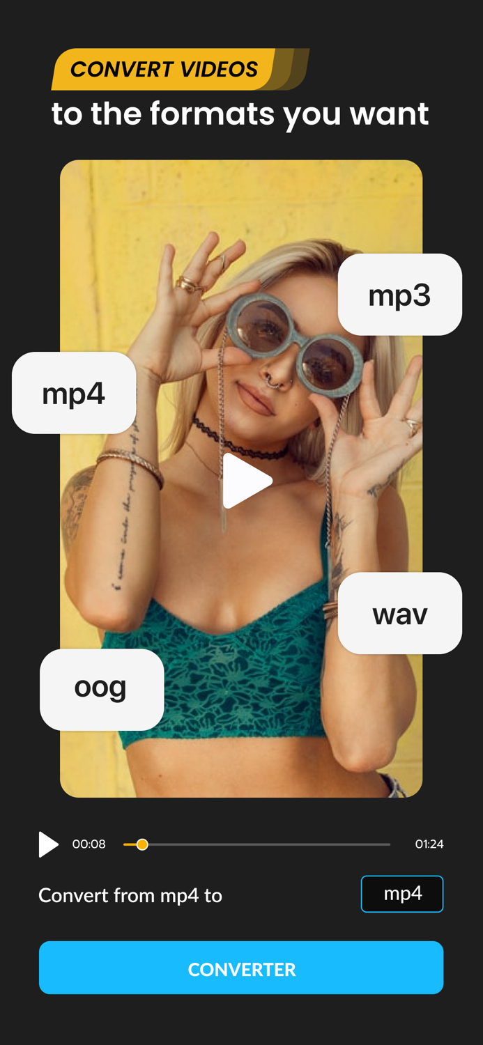 Convert Video  Extract to Mp3