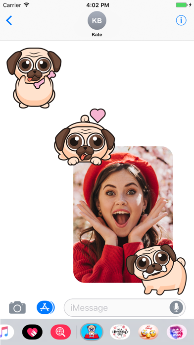 How to cancel & delete Pug Cute Sweetheart from iphone & ipad 3