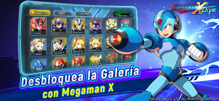 MEGA MAN X DiVE - MOBILE
