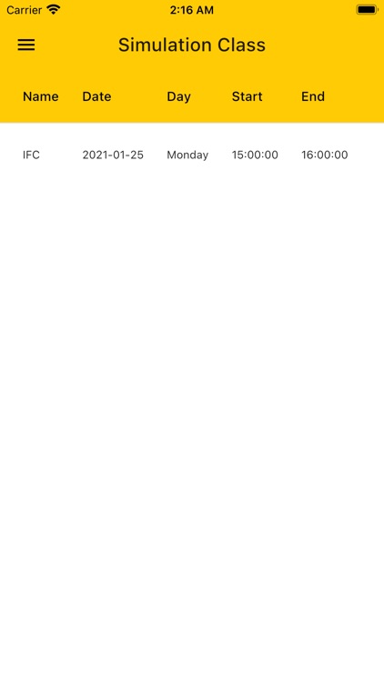 Sager Aviation Class Schedule screenshot-5