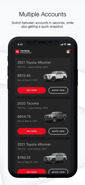 Toyota Financial Services On The App Store